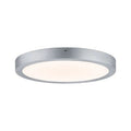 Lunar Round LED Panel 400mm Warm White - Chrome