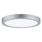 Lunar Round LED Panel 400mm Warm White - Chrome