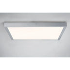 Lunar Square LED Panel 600x600mm Warm White - Chrome