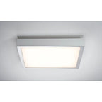 Lunar Square LED Panel 400x400mm Warm White - Chrome