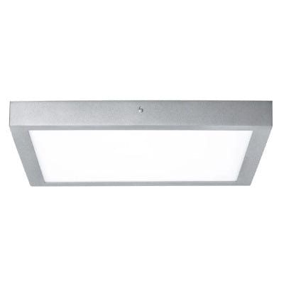 Lunar Square LED Panel 400x400mm Warm White - Chrome