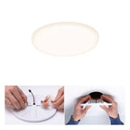VariFit Veluna Round LED Recessed Panel IP44 125mm Warm White
