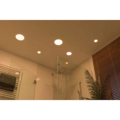 VariFit Veluna Round LED Recessed Panel IP44 125mm Neutral White