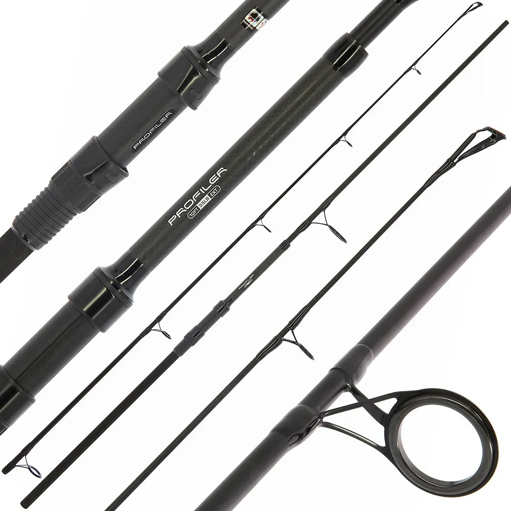 NGT 10ft Profiler Rods x3 & Profiler 60 Reels x3