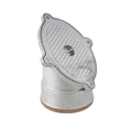 Brett Martin Underground Oval Rodding Point (Galvanised) x 160mm