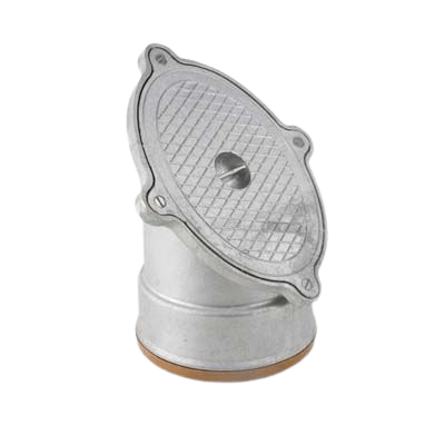 Brett Martin Underground Oval Rodding Point (Galvanised) x 160mm