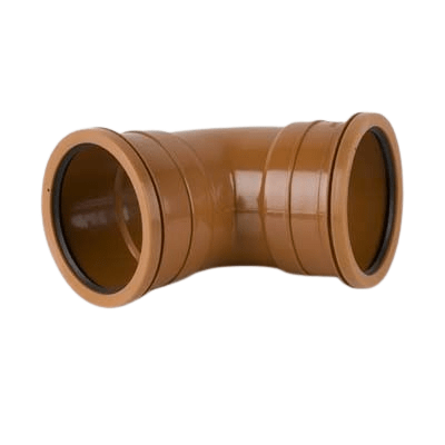 Brett Martin Underground 67.5 Degree Double Socket Bend x 100mm