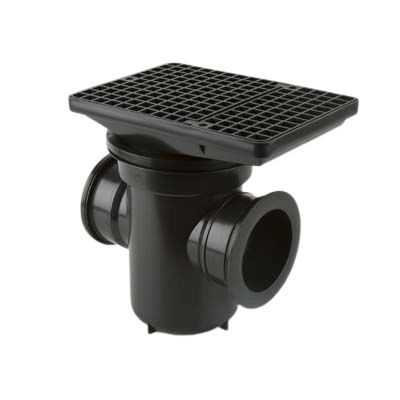 Brett Martin Underground Back Inlet Rod Gully Rectangular Grid x 110mm