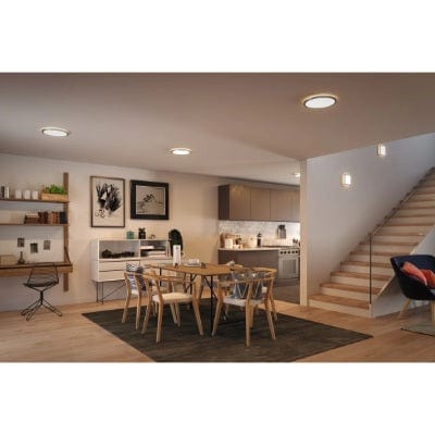 Atria Shine Backlight Square LED Panel 190x190mm Warm White - Chrome