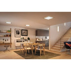 Atria Shine Backlight Square LED Panel 580x200mm Warm White - Chrome