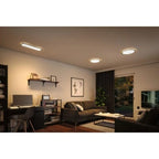Atria Shine Backlight Square LED Panel 580x200mm Warm White - Black