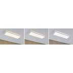 Atria Shine Backlight Square LED Panel 580x200mm White Switch - White