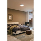 Atria Square LED Panel 300x300mm Warm White - Chrome