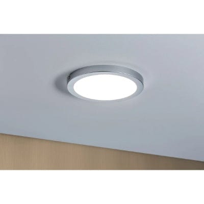 Atria Round LED Panel 220mm Neutral White - Chrome