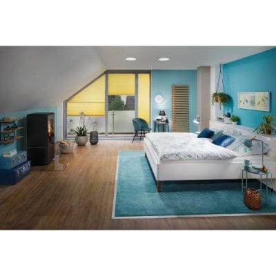 Atria Round LED Panel 300mm Warm White - Chrome