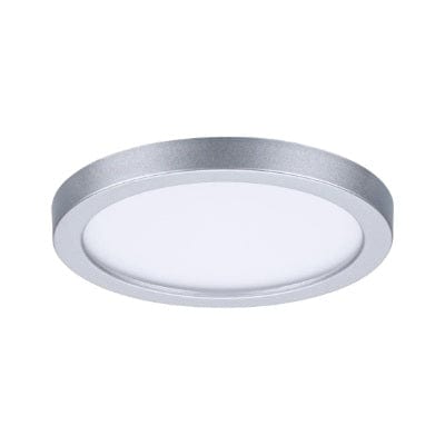 Areo VariFit Round LED Recessed Panel 118mm Warm White - Chrome