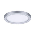 Areo VariFit Round LED Recessed Panel 118mm Warm White - Chrome