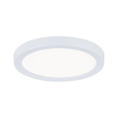 Areo VariFit Round LED Recessed Panel 118mm Neutral White - White