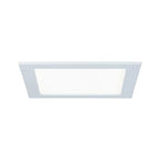 Square LED Recessed Panel IP44 220x220mm Neutral White - White