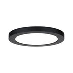 Round LED Recessed panel 2in1 Cover-it 225mm Neutral White - Black