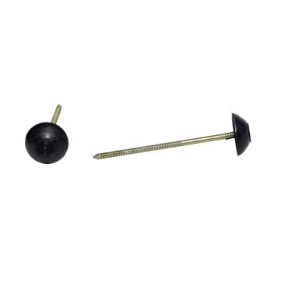 Corrugated Bitumen Fixing Nails Black 65mm x 20mm (Pack of 100)