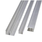 Aluminium C Profile 3000mm x 16mm