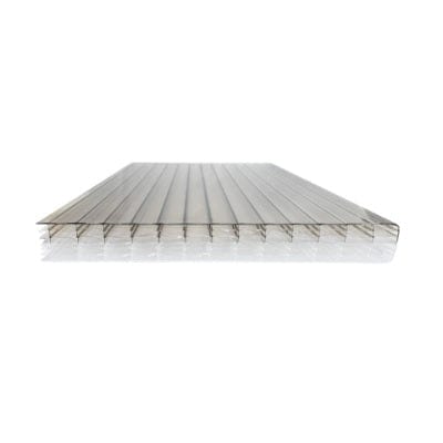 Multiwall Polycarbonate Sheet Bronze/Opal 4000mm x 700mm x 25mm