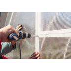 Twinwall Polycarbonate Sheet Clear 2000mm x 1400mm x 6mm
