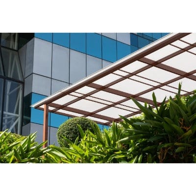 Twinwall Polycarbonate Sheet Opal 4000mm x 1400mm x 10mm