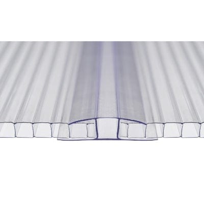 Twinwall Polycarbonate Sheet Clear 4500mm x 1250mm x 10mm