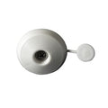 16mm Polycarbonate Fixing Buttons (Pack of 10) - White