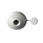 25mm Polycarbonate Fixing Buttons (Pack of 10) - White