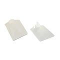 PVC Capex 50 Extended End Cap - White