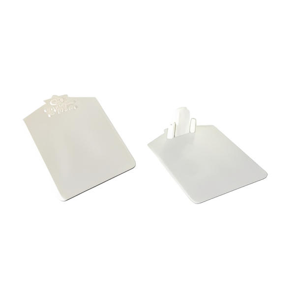 PVC Capex 50 Extended End Cap - White