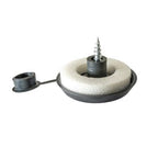 10mm Polycarbonate Fixing Buttons (Pack of 10) - Anthracite Grey