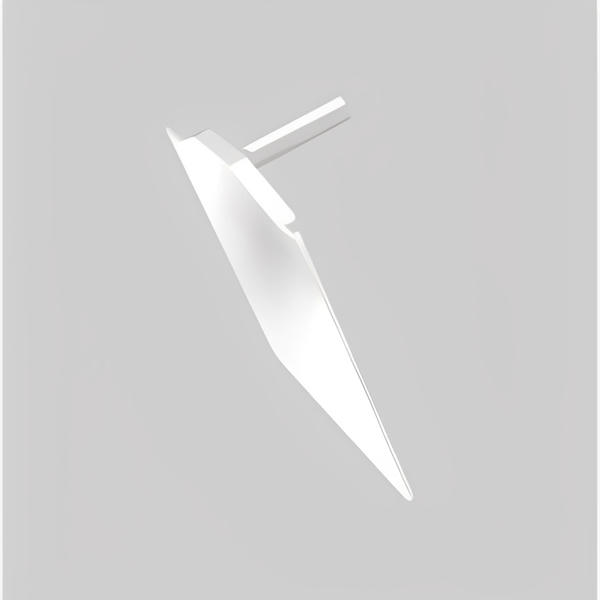 PVC Capex Snap Down Extended End Cap - White