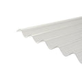 Corrugated Polycarbonate Sheet Clear 2m x 950mm x 0.8mm