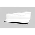 Lean to Wall Flashing (6m) - White