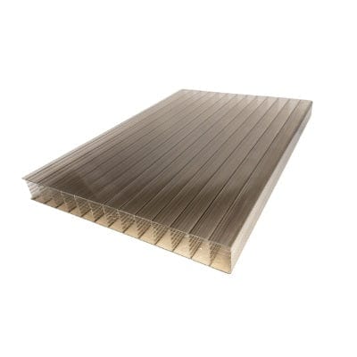 Multiwall Polycarbonate Sheet Bronze 6000mm x 700mm x 25mm