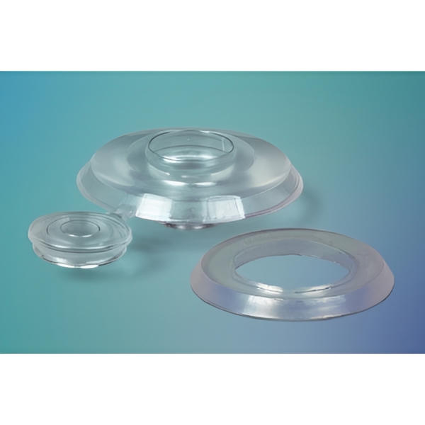 Polycarbonate Multiwall Fixing Buttons Clear (Pack of 50)