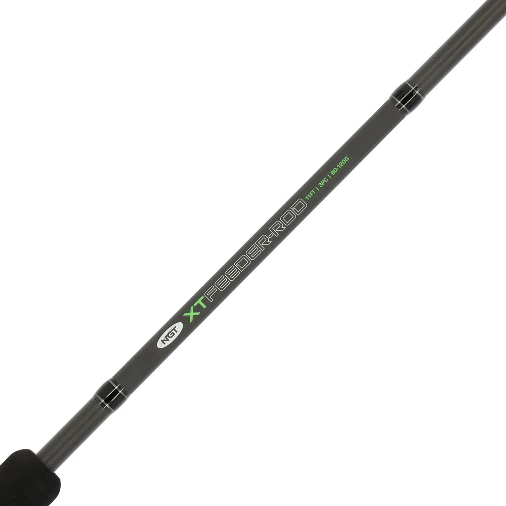 NGT XT Feeder Rod 11ft Rod + 3 Carbon Tips