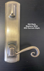 1200 Series Handle Set 6 inch Center to Center Bore (Weather Shield Stamped Handle)