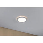 Atria Shine Backlight Round LED Panel 190mm Warm White - Chrome