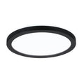 Atria Shine Backlight Round LED Panel 190mm Neutral White - Black