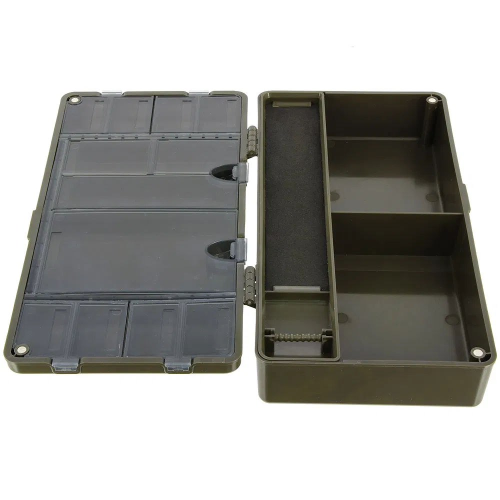 NGT Tackle Box With Rig Wallet & Pins