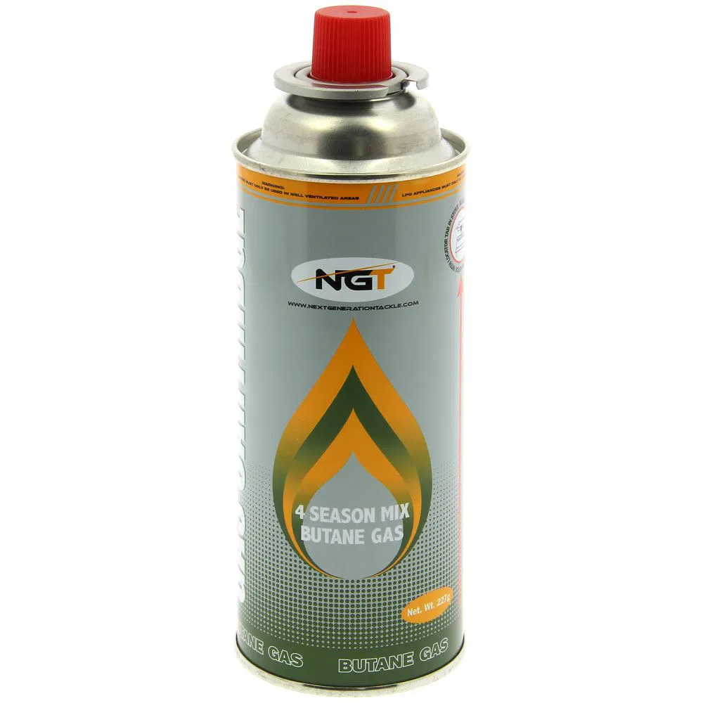 NGT 227g Butane Gas Canisters x 8