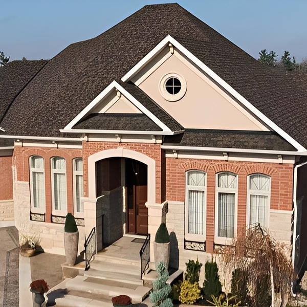 IKO Cambridge Hip & Ridge Shingle (1 Bundle - 36.5 Lin Ft) - Dual Brown