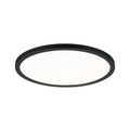 Atria Shine Backlight Round LED Panel 293mm Warm White - Black