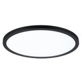 Atria Shine Backlight Round LED Panel 293mm Neutral White - Black
