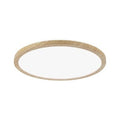 Atria Shine Backlight Round LED Panel  293mm Neutral White - Wood Look